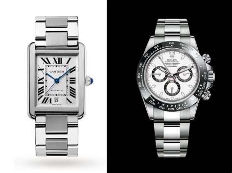 cartier vs rolex watches|rolex or cartier investment.